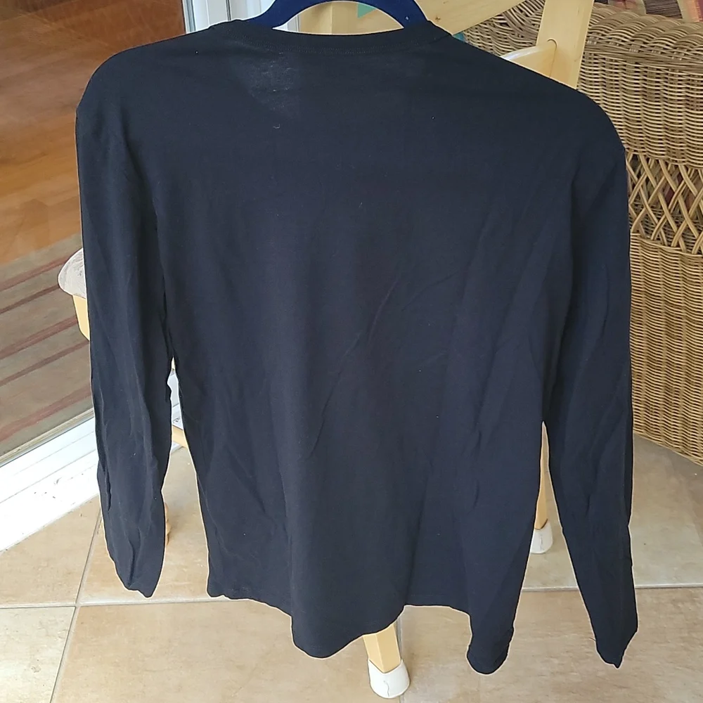 Childrens place black guitar long sleeve XXL/16